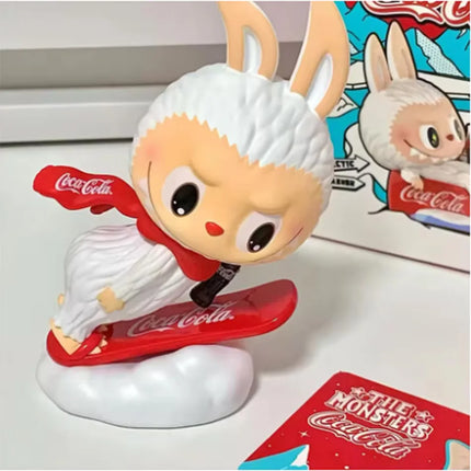 Labubu Original THE MONSTERS Labubu Doll Coca Cola Series Action Figure Mystery Box Labubu Blind Box Christmas Gift Kids Toys