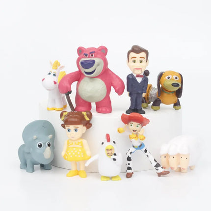 36Pcs/Set Movie Cartoon Toy Story Woody Buzz Lightyear Forky Ducky Bunny Action Figure Dolls Kids Children Gift