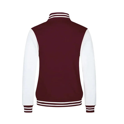 Men's Autumn and Winter Flight Jacket Baseball Jersey Velvet Loose Casual Stand-up Jacket Men Varsity Jacket Coat for Men