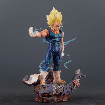 18.5cm Anime Dragon Ball Z Figure Majin Vegeta Action Figurine Gk Pvc Figures Collection Ornament Model Toys Christmas Gifts
