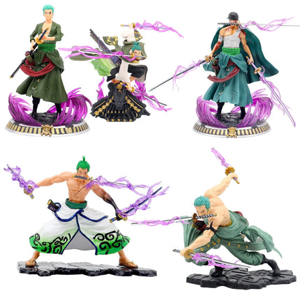 One Piece Handmade Model Anime Figure Character Series Surrounding Decorative Ornaments Roronoa Zoro Toy