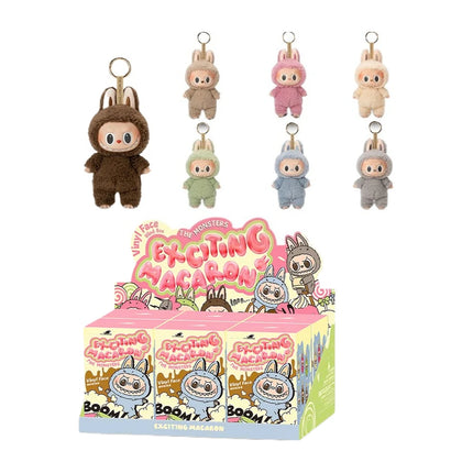 2025 New Lafubu V3 Generation Series THE MONSTERS Have a Seat  Vinyl Face Plush Toy Series Blind Box Heartbeat Macaron 3rd