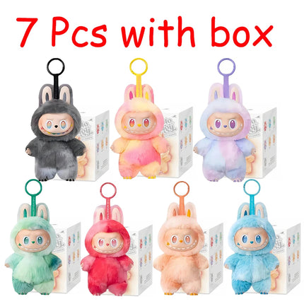 Labubu V3 The Monsters High Energy Ahead Series Vinyl Plush Bsg Pendant Blind Box Toys Macaroon Vinyl Plush Doll Cute Girl Gifts