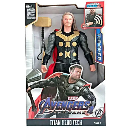 Hot 30cm Marvel Figure Avengers Endgame Captain Justice Sound Led Light Super Hero Dolls Toys Pvc Action Figure Model Kids Toy