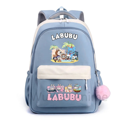 Cute Cartoon Printed Backpack Student Kid Schoolbag Women Large Capacity Waterproof Bookbag Kid Birthday Gift Travel Bag Mochila
