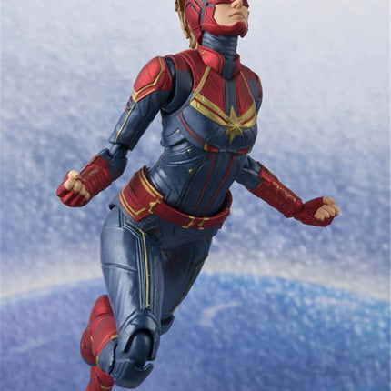 15cm SHF Marvel Captain Movie Marvel Avengers 4 Endgame  Action Figure Model Toys Doll For Birthday Gift