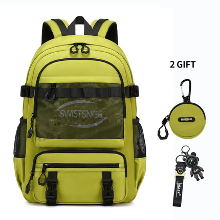 New Airplane Travel School Bag Large Fashion Waterproof backpacks for Children Students Casual Laptop Backpack Girl Male Mochila