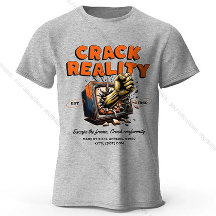 Urban Sketch Style T-Shirt 100% Organic Cotton Raw Art Design Tee for Adults Contemporary Streetwear
