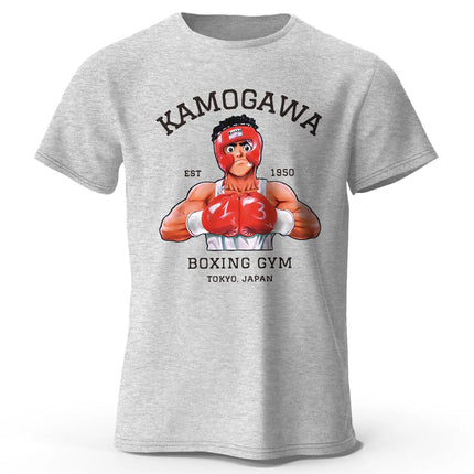 KBG Hajime No Ippo Printed Pure Cotton Vintage GYM Men's T-Shirt For Men Women Tops