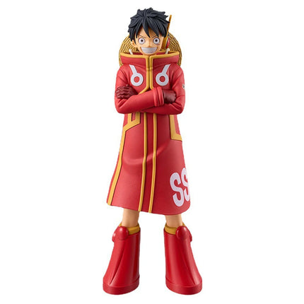 17cm One Piece Luffy Anime Figures Monkey D. Luffy Egg Head Island Action Figures PVC Anime Collection Model Doll Toy Kid Gift