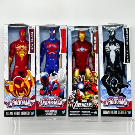 Hasbro Marvel Anime Figures SpiderMan Wolverine Thor Iron Man Venom Joker Model Toy Collection Ornaments Kids Birthday Gifts