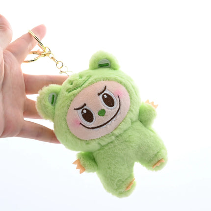 LABUBU New Monster Plush Key Chain Bag Decoration Accessories Plush Doll Bag Pendant Decoration Keychain Women Girls Gifts