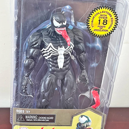 Venom Spider Action Figure Long Tongue Venom Carnage Joints Moveable Movie Superhero Toy Model For Children Gifts
