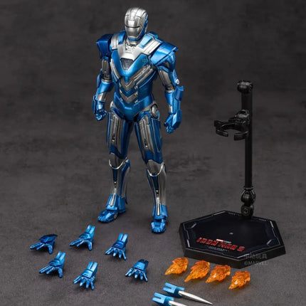 ZD Original Iron Man MK35 MK47 MK46 Iron Patriot MK17 MK21 MK42 MK50 War Machine legends Avengers Action Figure Collect Toy Gift