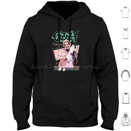 Vintage Mum Symptom Hoodie cotton Long Sleeve Logo Tour Cover Heavy Metal Trending Metal Ozzy Album Ozzy Osbourne