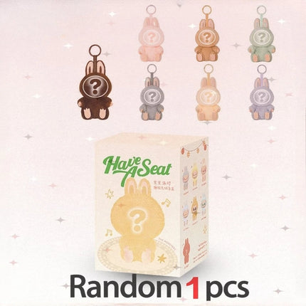 Kwaii Figure For Bubu V3 The Monster Blind Box Big Into Energey And Macaron Vinyl Face Base Serie Monster Keychain Surprise Gift