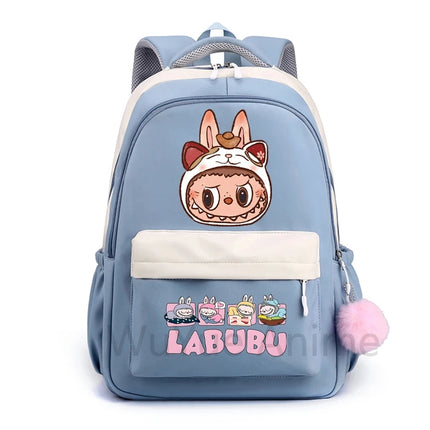 Cute Cartoon Printed Backpack Student Kid Schoolbag Women Large Capacity Waterproof Bookbag Kid Birthday Gift Travel Bag Mochila