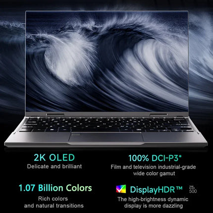 360 ° Flip OLED 2-in-1 Laptop 10.95-inch Touchscreen Intel N95 16GB DDR5 256GB-2TB SSD Windows 11 Ultra-Slim Aluminum Alloy Body