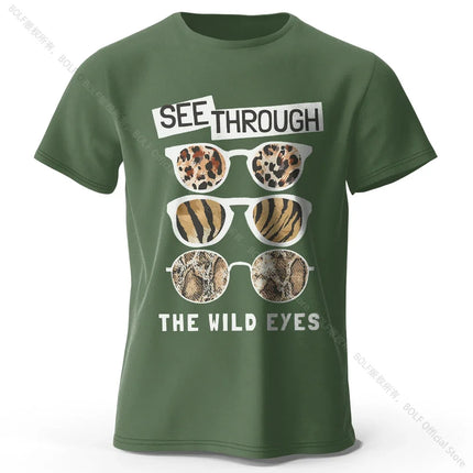 Trendy Cotton Printed T-Shirt for Men & Women, Cartoon Graphic Tee with Soft Fabric, Casual Summer Streetwear