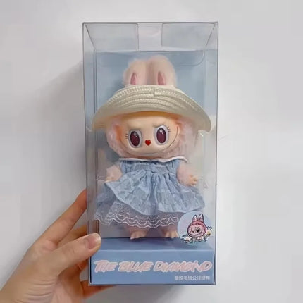 Labubu Mokoko Sweetheart Doll Pendant  Kawaii Creative Ornament Christmas Gift Children Toys Labubu Replica Mystery Box