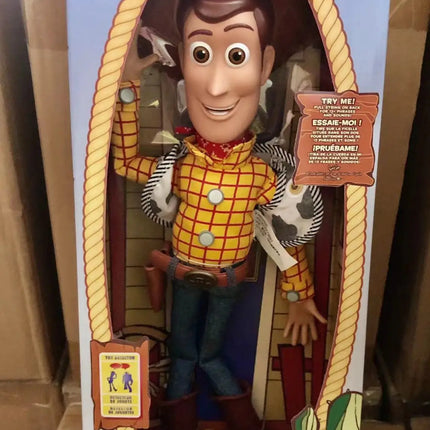 40cm Toy Story Talking Woody Cartoon Action Figure Collectible Model Toy Creative Adorable Doll For Kids Birthday Christmas Gift