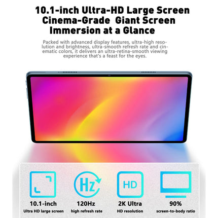 New S25 Pro 10.1 Inch Tablet 2K Full-Screen 16GB+1TB Snapdragon 8 Gen2 Android 14 16MP+32MP High-Performance Tablet