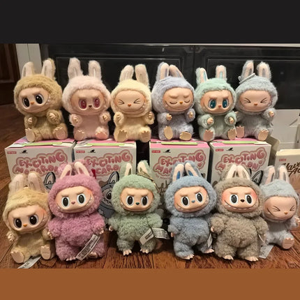 Hot selling anime doll second-generation LABUBU blind box party series vinyl doll keychain pendant toy girlfriend birthday gifts