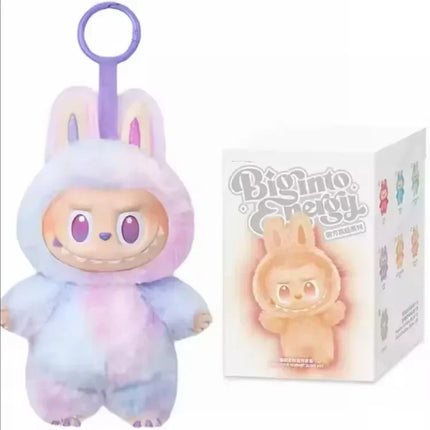 For Labubu Kawaii Monster V3 Blind Box Series PVC Labubu Macaron Pendant Doll Monster Keychain Birthday Christmas Gift
