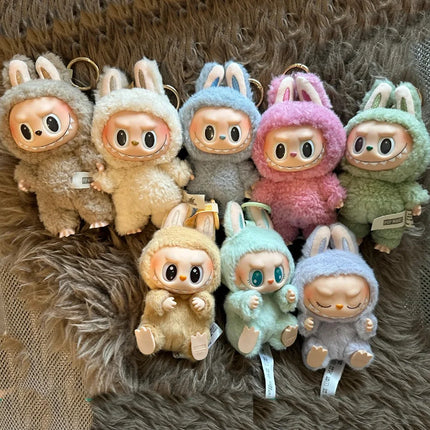 Hot selling anime doll second-generation LABUBU blind box party series vinyl doll keychain pendant toy girlfriend birthday gifts