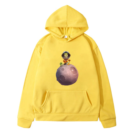 Kerbal Space Program Hoodie Cute Graphic Printing Game Sweatshirts Long Sleeve Children Boys and Girls Hoody Kawaii Casual Tops