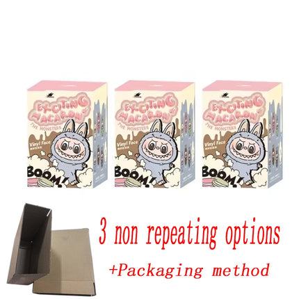 Labubu The Monsters Vinyl Face Doll Heart-Moving Macaron Doll Blind Box Blind Bag Figure Guessing Bag China High-Quality Replica