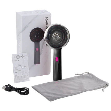 3 Modes Electric Massage Comb Portable Red Light Laser Comb for Hair Follicle Hair Follicles On The Head Essence Oil Applicator
