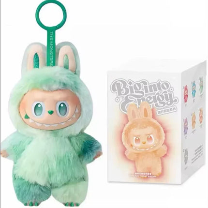 1:1 Quality For Labubu Blind Box Monster Series PVC Kawaii  Macaron Pendant Doll Monster Keychain Birthday Holiday Kids Gift