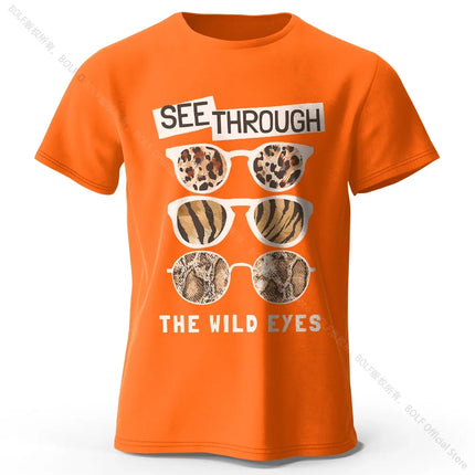Trendy Cotton Printed T-Shirt for Men & Women, Cartoon Graphic Tee with Soft Fabric, Casual Summer Streetwear
