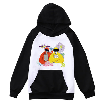 Gorilla Tag VR Game Kids Graphic Hoodie Comic Streetwear Sweatshirt for Teen Boys Fashionable Baby Girls Coat Children's Clothin