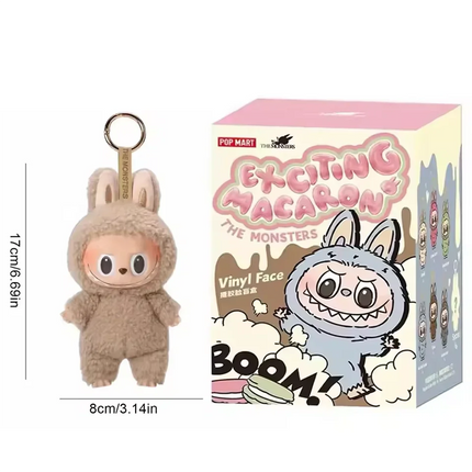 Rabbu 1st generation vinyl pendant doll model beautiful monster toy key copy birthday gift toy.