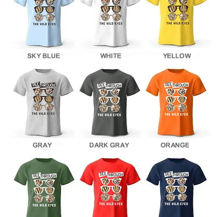 Trendy Cotton Printed T-Shirt for Men & Women, Cartoon Graphic Tee with Soft Fabric, Casual Summer Streetwear