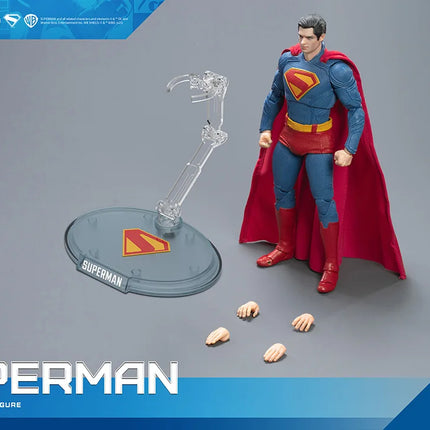 2025 Original Fondjoy David Corenswet Superman Action Figure 1/9 New Superman Figure PVC Joint Movable Kid Toy Boy Gift