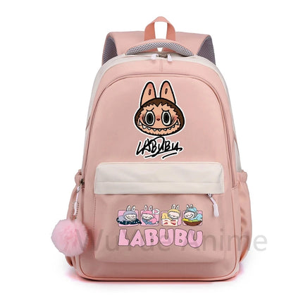 Cute Cartoon Printed Backpack Student Kid Schoolbag Women Large Capacity Waterproof Bookbag Kid Birthday Gift Travel Bag Mochila