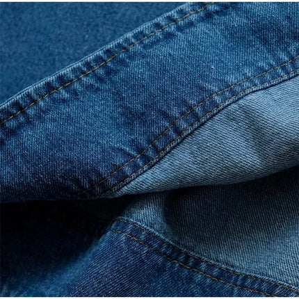 Casual Women's Polo Collar Denim Jacket Loose Long Sleeve Zipper Female Pullovers 2025 Spring Lady Fashion All-match Outwear