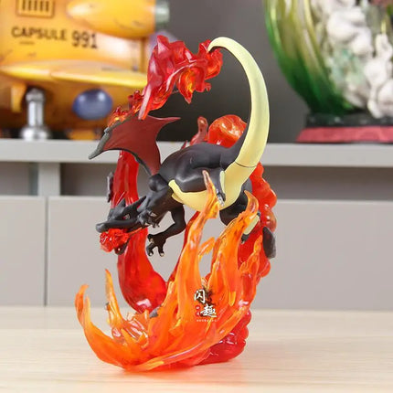 2024 New Anime Pokemon Gk Charizard Figures 1/20 Amazing Museum Action Cute Statue Model Toy Room Decoration Xmas Christmas Gift