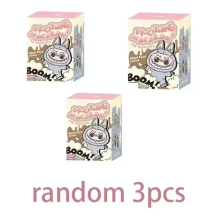 For Labubu V3 The Monsters Big Into Energy Series Vinyl Pendant Blind Box Kawaii Figure Face Doll Keychain Decor for Gift