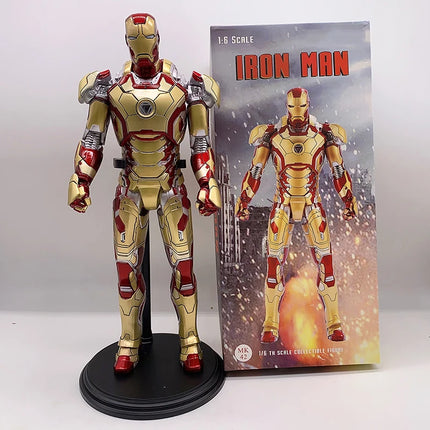 Iron Man Series Joint Movable Crazy Toys MK50 MK3 MK5 MK7 MK42 MK45 MK46 MK47 Movie Action Figure Avengers Collection Present