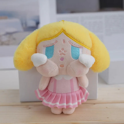 LABUBU New Monster Plush Key Chain Bag Decoration Accessories Plush Doll Bag Pendant Decoration Keychain Women Girls Gifts