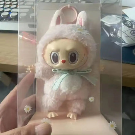 Labubu Mokoko Sweetheart Doll Pendant  Kawaii Creative Ornament Christmas Gift Children Toys Labubu Replica Mystery Box