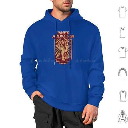 Janes Addiction Hoodie cotton Long Sleeve Crackerman Janes Addiction Janes Addiction Janes Addiction Sale Band Perry