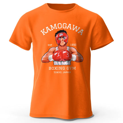 KBG Hajime No Ippo Printed Pure Cotton Vintage GYM Men's T-Shirt For Men Women Tops