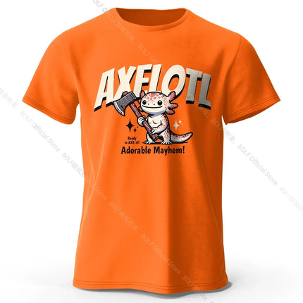 100% Cotton Playful Cartoon Animals Tee - Hand-drawn Adorable Creatures Design with Ultra Soft Fabric for Daily Casual