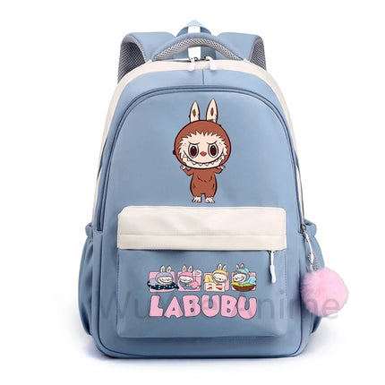 Cute Cartoon Printed Backpack Student Kid Schoolbag Women Large Capacity Waterproof Bookbag Kid Birthday Gift Travel Bag Mochila