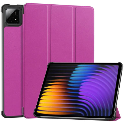 Magnetic Case For Xiaomi Pad 7 Pad7 Pro 11.2inch Tri-Folding Stand PU Leather Tablet Cover Funda for Xiaomi Pad7 7Pro 2024 Case